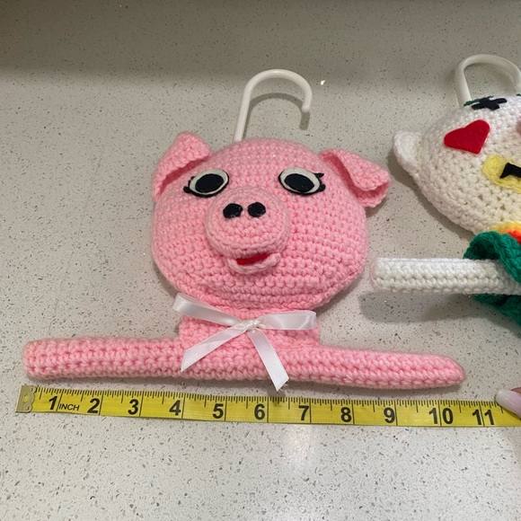 Vintage Handmade kids clothes hanger. - Picture 4 of 6